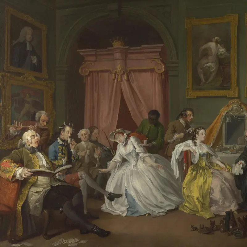 Marriage A-la-Mode: 4, The Toilette