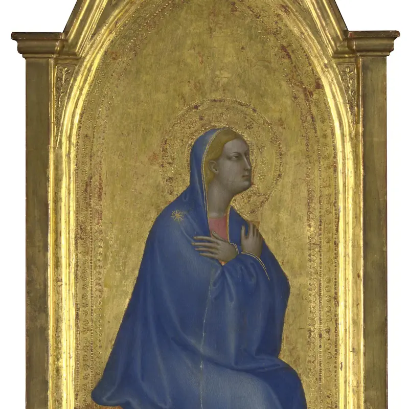 The Virgin: Left Pinnacle Panel