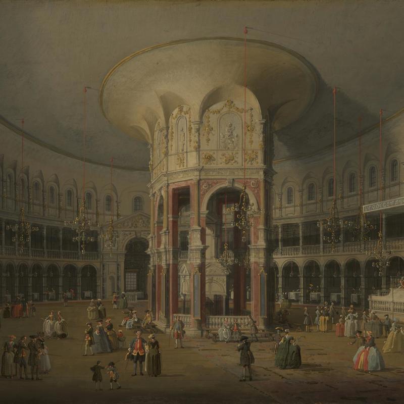 What links artist Canaletto and composer Wolfgang Amadeus Mozart?