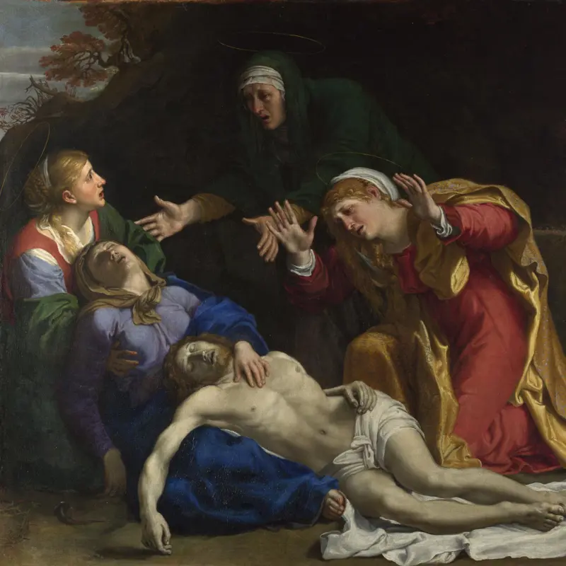 The Dead Christ Mourned ('The Three Maries')