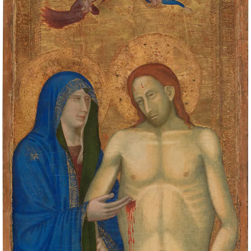 The Dead Christ and the Virgin