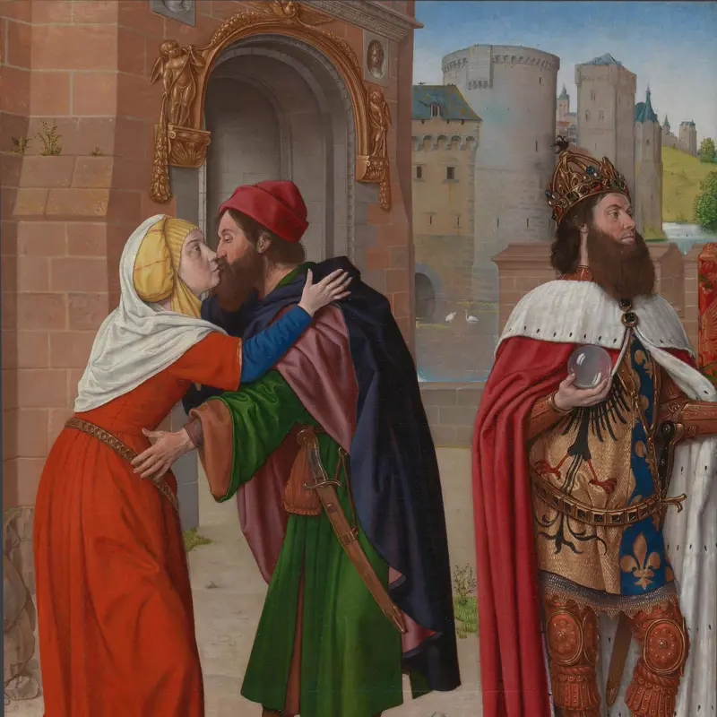 The Meeting at the Golden Gate; Charlemagne