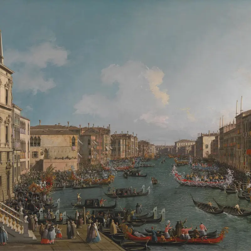A Regatta on the Grand Canal
