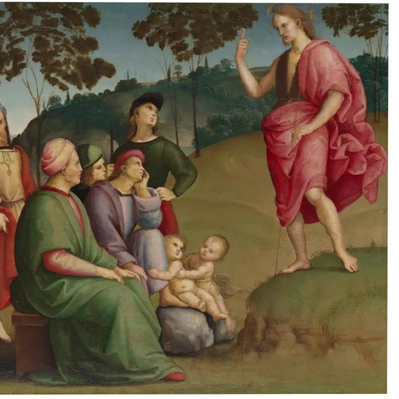 Saint John the Baptist Preaching