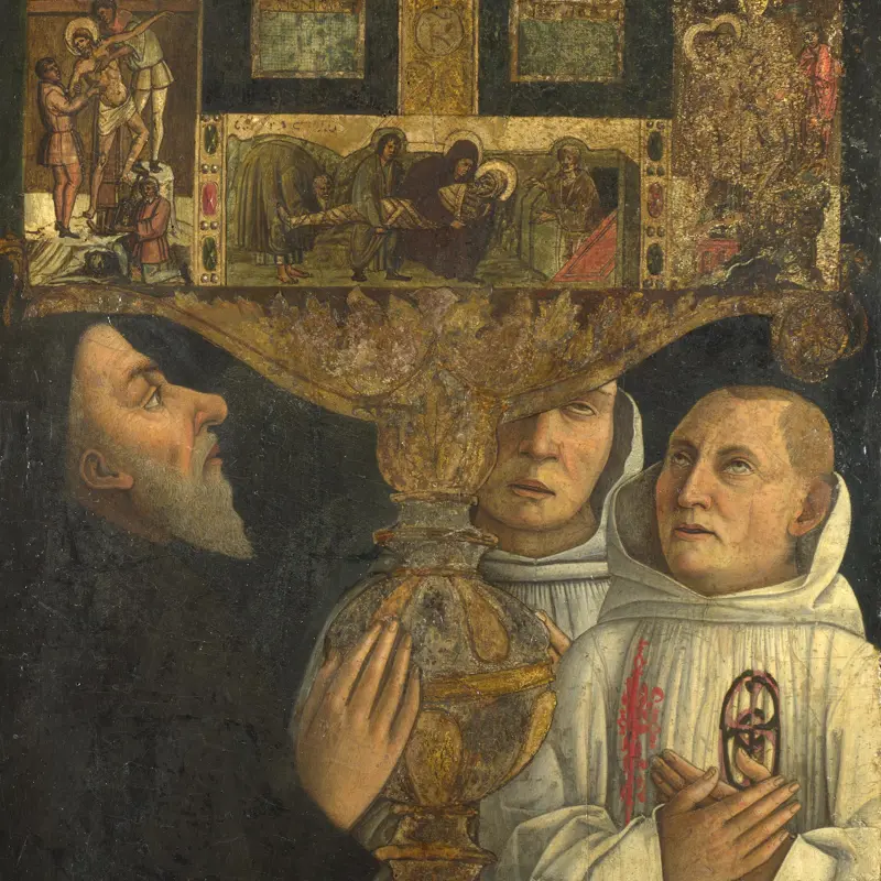 Cardinal Bessarion with the Bessarion Reliquary