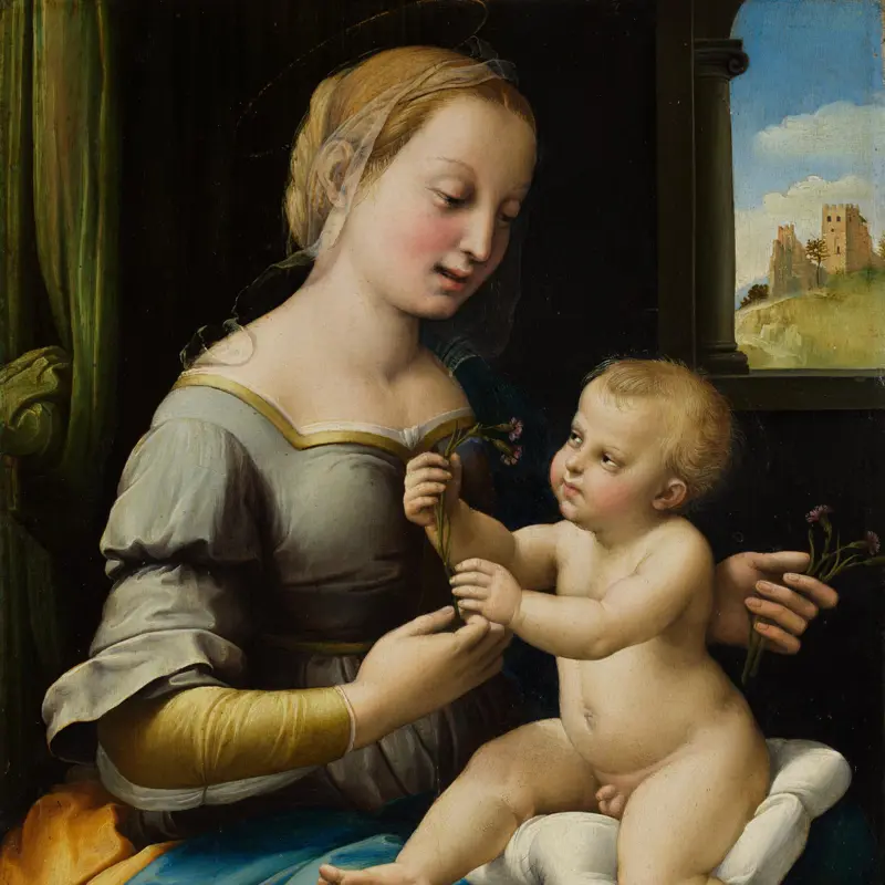 The Madonna of the Pinks ('La Madonna dei Garofani')